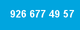 926 677 49 57 926 677 49 57